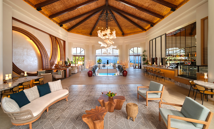 Lobby de l'hôtel